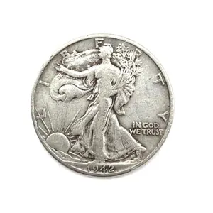 1942-D Walking Liberty Half Dollar
