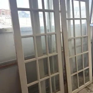 (3) White 15 Glass Panel Doors, (2) 30"x79" (1)