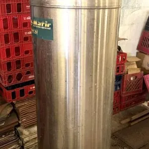 Stainless Steel CO2 Tank 63” Tall