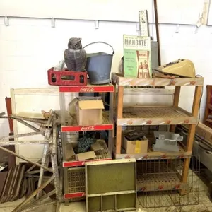 Plastic Soda Racks, Vintage Baby Bed, Paper