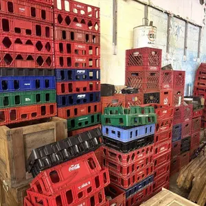 (110 +\-) Coca-Cola Crates, Some may contain