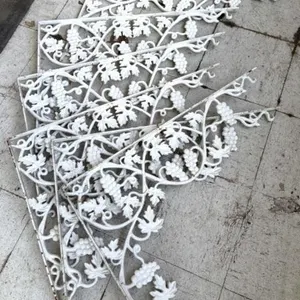 (6) Ornate Cast Iron Brackets 31"x21"