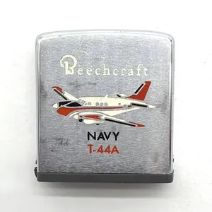 Vintage Zippo Beechcraft Navy T-44A Tape Measure