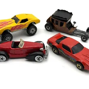 (4) 1970s-80s Hotwheels Cars