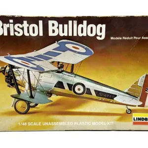 Vintage Lindberg 1/48 Scale Bristol Bulldog