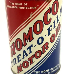 Vintage Wichita, KS Homoco Oil Quart Can 
-