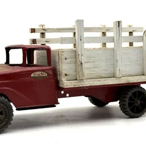 Vintage Tonka Toys Metal Truck with Wood Bed 18”