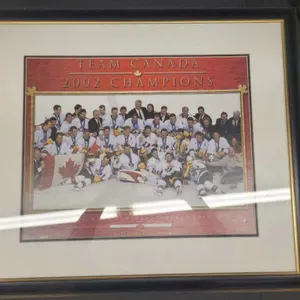 2002 Framed Team Canada Champions