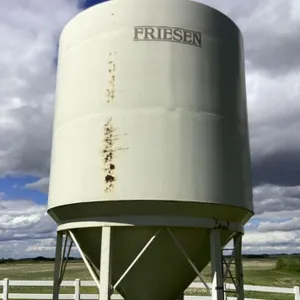 Friesen 1412 hopper bottom fertilizer bin.