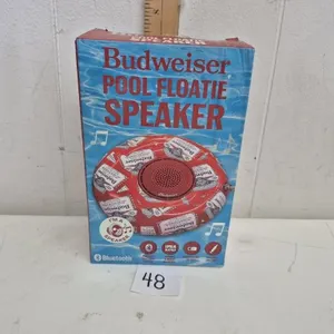Budweiser Pool Floatie Speaker NIB