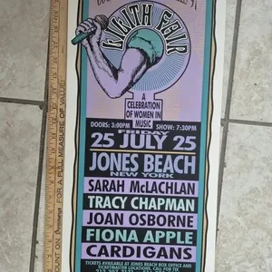 1997 Lilith Fair Concert Poster