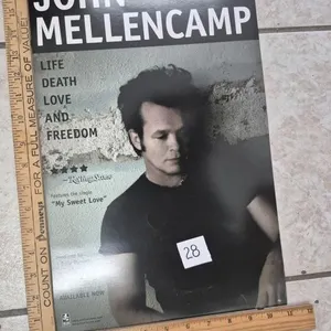 John Mellencamp Record Store Point of Sale
