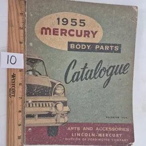 1955 Mercury Body Parts Catalogue