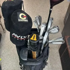 Golf Clubs & Bag - Asst. 14PC Left Hand Clubs &