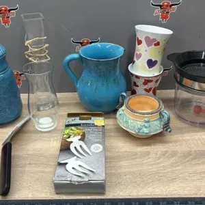 Household Items - Vases, Mugs, Salad Hands, Etc.