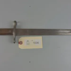 Swiss Model 1899 Bayonet W/No Scabbard