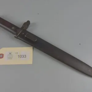 Bulgarian M1888 Bayonet  W/V&N Scabbard