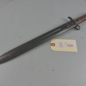 Swedish Mauser M1914 Carbine Bayonet & Scabbard
