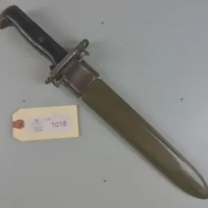 WWII U.S M2 Garand Bayonet W/Scabbard