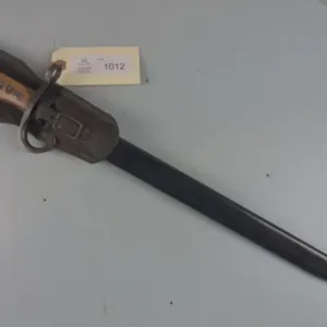 WWII Japanese Type 30 Bayonet and Scabbard w/frog