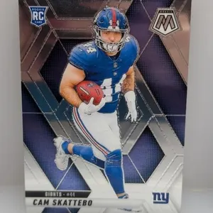 2025 Panini Mosaic Cam Skattebo RC #305