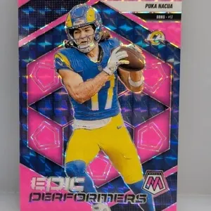 2023 Mosaic Epic Performers Pink Prizm Puka Nacua