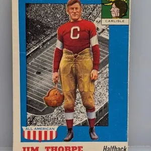 1955 Topps All American JIM THORPE HOF 37 C/I