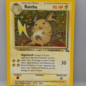 Pokemon 1999 Raichu Holo 14