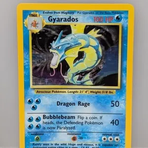 Pokemon 1999 Gyarados Holo 6