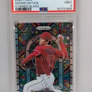 2022 Prizm Stained Glass Shohei Ohtani SG-3 PSA 9