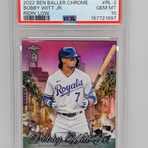 2022 Ben Baller Chrome Ridin' Low Witt RC PSA 10