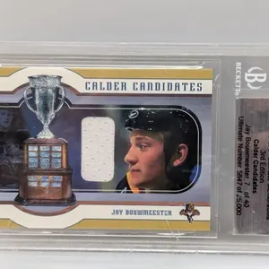 2002-03 In Game Beckett Jay Bouwmeester Relic /40