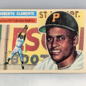 1956 Topps Roberto Clemente #33 Hof C/C/M