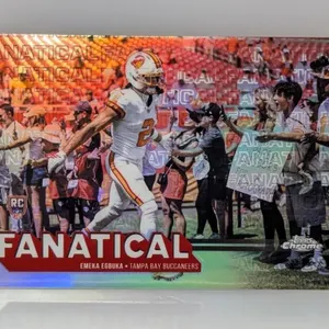 2025 Egbuka Topps Chrome Fanatical Case Hit RC