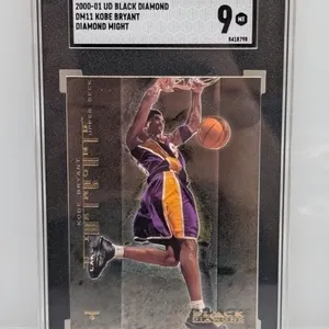2000-01 UD Black Diamond Might Kobe Bryant SGC 9
