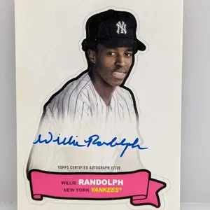 2024 Topps Heritage Willie Randolph Auto 68AA-WR