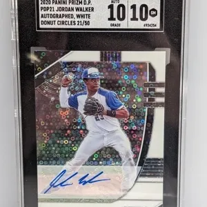 2020 Prizm DP Jordan Walker RC Auto /50 SGC 10/10