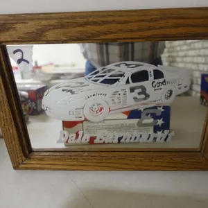 DALE EARNHARDT ETCHED MIRROR