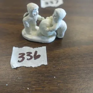 MINIATURE PEWTER SNOW BABY
