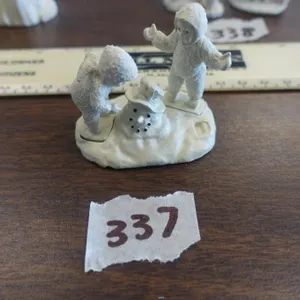 MINIATURE PEWTER SNOW BABY