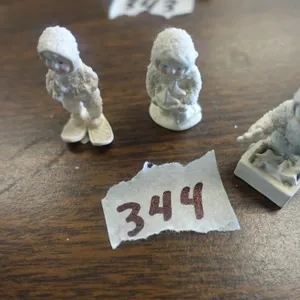 MINIATURE PEWTER SNOW BABY