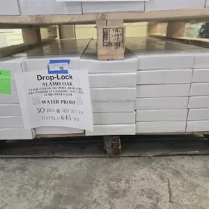 Drop lock Alamo oak LVT flooring