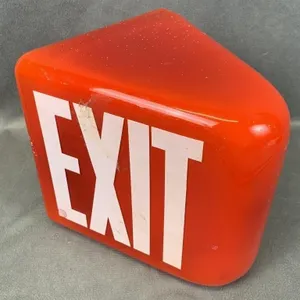 "Exit" Light Shade