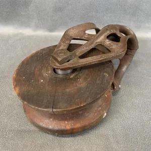 Wood Wheel Pulley