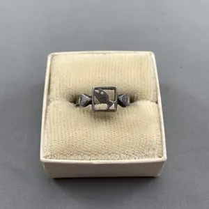 Sterling Silver Fish Ring