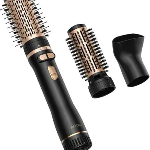 Rotating Hair Dryer Brush, Blow Dryer Brush with 2