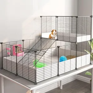 Oneluck Guinea Pig Cage, Indoor Habitat with Water
