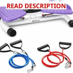 Ronai Waist Twister Machine with Resistance Bands