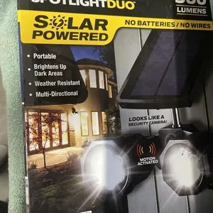MOTION ACTIVITED SOLAR LIGHT