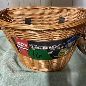 HANDLEBAR WICKER BASKET